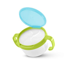 Load image into Gallery viewer, Baby Snacks Bowl Children Kids Food Storage Dishes Anti Spill 360 Rotate Baby Solid Feeding Plate Tableware Baby Feeding Stuff