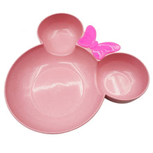 Load image into Gallery viewer, 3Pcs/Set Baby Eating Food Tableware Dishes Kids Dinner Bowl Spoon Fork Fruit Plate Heath Children Training Dinnerware with box