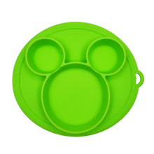 Load image into Gallery viewer, Baby Safe Silicone Dining Plate BPA Free Solid Children Dishes