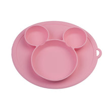 Load image into Gallery viewer, Baby silicone plate Kids Bowl Plates baby feeding silicone bowl baby silica gel dishes kids tableware