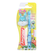 Load image into Gallery viewer, Children Cartoon Baby Brush with Training Holder Tooth