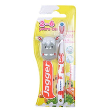 Load image into Gallery viewer, Children Cartoon Baby Brush with Training Holder Tooth