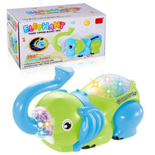 Load image into Gallery viewer, Baby Electric Rotate Elephant Puzzle Eraly Education Toy W/ Colorful Light Music